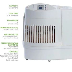 AIRCARE 2.5 Gal. Evaporative Humidifier for 2,600 sq. ft.